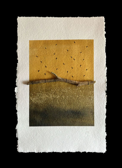 Lurra 140 - a Paint Artowrk by Muriel Castro